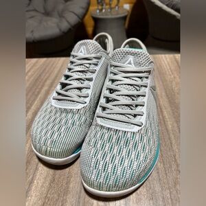 Reebok nano grey blue Crossfit Training Sneaker Shoe